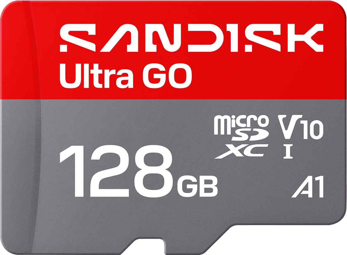 microSDXC SanDisk Ultra GO Android A1 Geheugenkaart, 128Gb, Klasse 10 / UHS-1 U1 SDSQUGN-128G-GN6MN