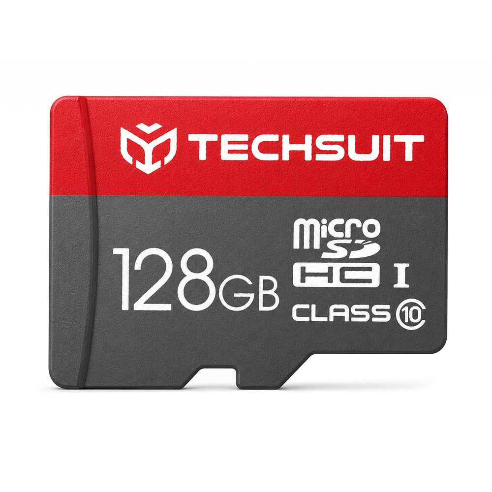 Techsuit microSDXC Geheugenkaart THCM26, 128Gb, Klasse 10, Met Adapter
