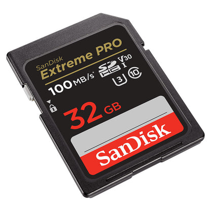 SDHC Geheugenkaart SanDisk Extreme Pro, 32Gb, Klasse 10 / UHS-1 U3 SDSDXXO-032G-GN4IN