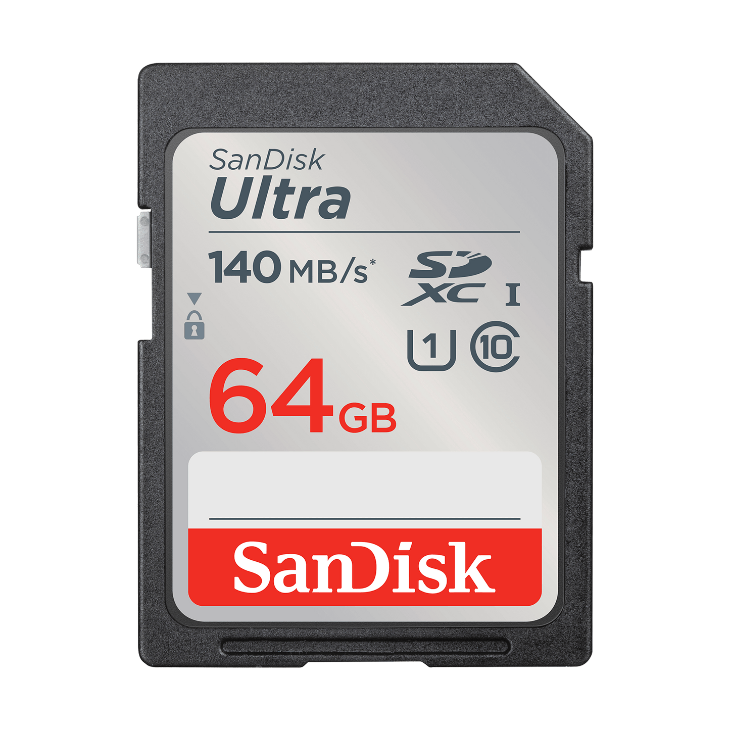 SDXC-Speicherkarte SanDisk Ultra, 64Gb, Klasse 10 / UHS-1 U1 SDSDUNB-064G-GN6IN