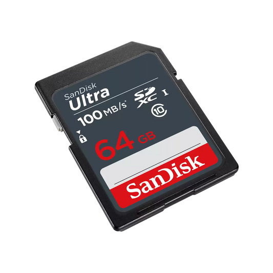 SanDisk Ultra SDXC Memory Card, 64GB, Class 10 SDSDUNR-064G-GN3IN