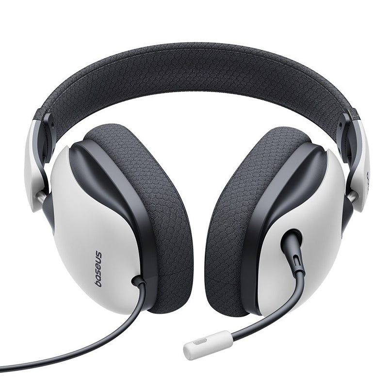 Baseus GoPlay 1 Max 3.5mm koptelefoon, Wit A00181002213-00