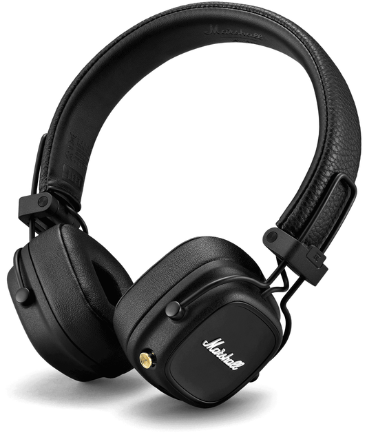 Kit mains libres Bluetooth Marshall Major IV, A2DP, Noir