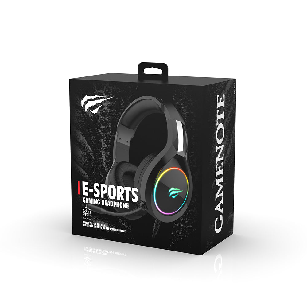 Casque Gaming 3.5mm HAVIT H2002D, 2m, Mauve