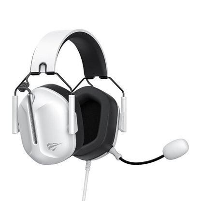 Gaming Headset 3.5mm HAVIT H2033d, 2.2m, Wit