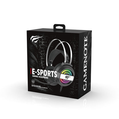 Gaming Headset USB HAVIT H2230U, 1.8m, Wit