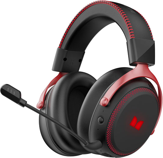 Draadloze Gaming Koptelefoon Monster Mission 350, BT / Wi-Fi / Bedraad, Zwart
