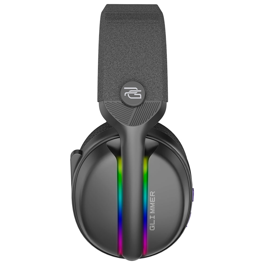 Gaming-Kopfhörer Wireless Proove Glimmer, RGB, BT / Wi-Fi / Kabelgebunden, Schwarz Lila WHGL00022016