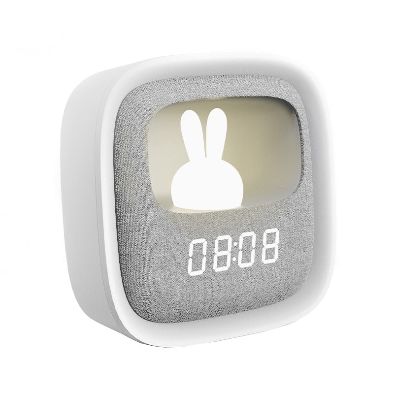 Forever Pure FNL-06 Aurora Digital Clock, White