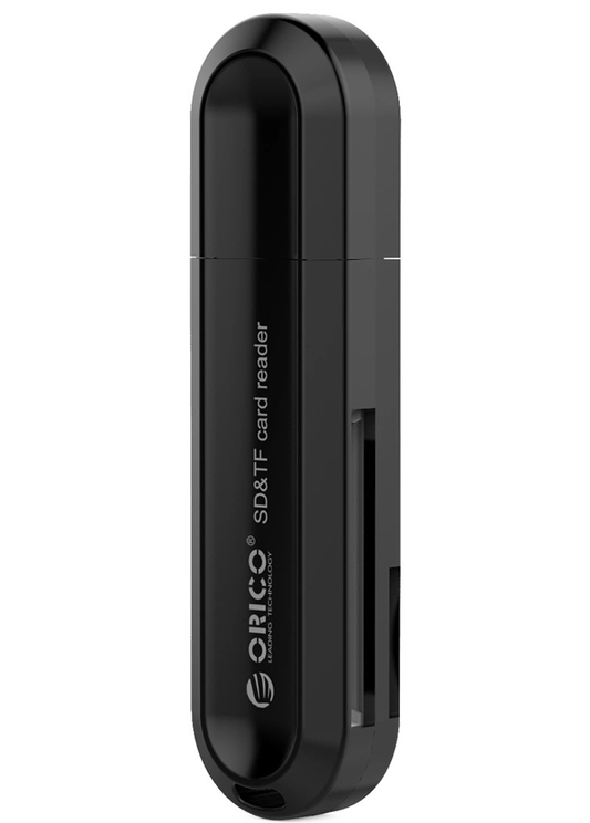 Lecteur de carte USB 3.0 Orico CRS21, SD - microSD, Noir