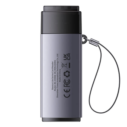 Baseus BS-OH069 Lecteur de cartes USB, SD - microSD, Gris WKQX060013 