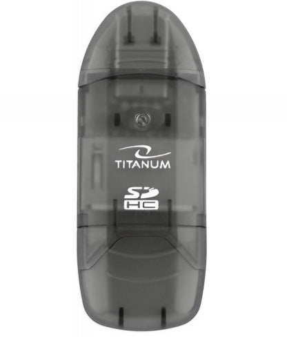 USB-kaartlezer Esperanza Titanum TA101K, SD, Zwart