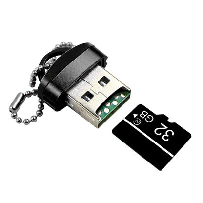 Lecteur de carte USB OEM CR01, microSD, Noir