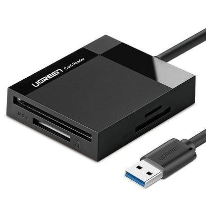 USB 3.0 Kartenleser UGREEN CR125, SD - microSD - CF - MS, Schwarz