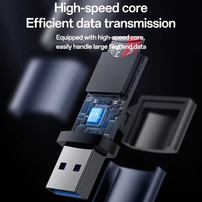 Lecteur de carte USB 3.0 Yesido GS36, microSD, Noir