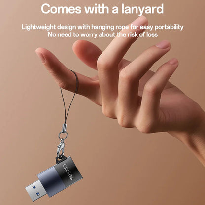 Lecteur de carte USB 3.0 Yesido GS36, microSD, Noir