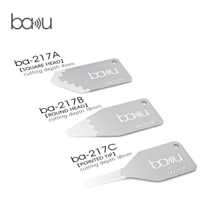Clips Métallique Baku BA-217, 3en1