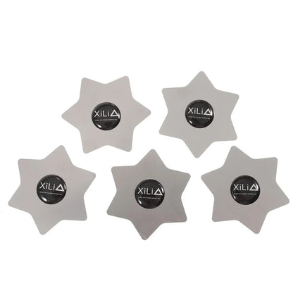 Clips Métallique Xili Hexagone, Set de 5 pièces