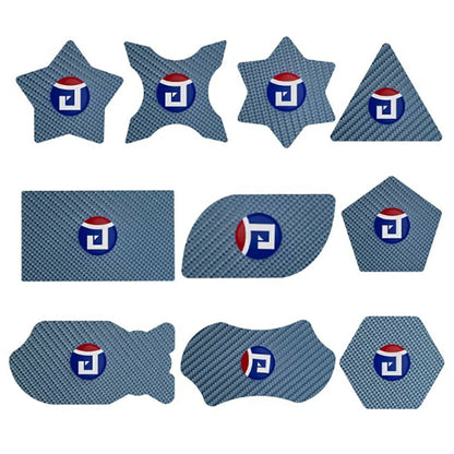 Clips en plastique JITONGXUE Fibre de carbone, 10 en 1