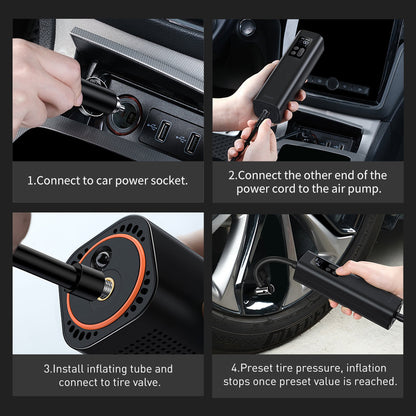 Baseus Auto-Kompressor Air Pump, Wiederverpackt CRCQ000001