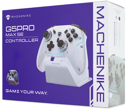 Machenike G5Pro Max Controller mit Ladestation, Weiß