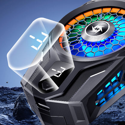 Refroidisseur Gaming Téléphone Techsuit SL16, Noir