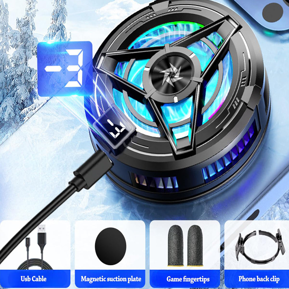 Refroidisseur Gaming Téléphone Techsuit SL17, Noir