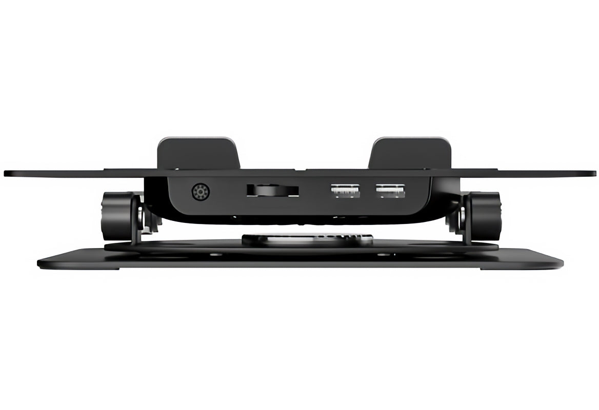 Refroidisseur WZK CoolBase pour ordinateur portable 10 pouces - 16 pouces, RGB, noir