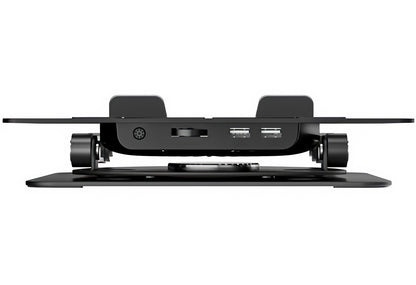 Refroidisseur WZK CoolBase pour ordinateur portable 10 pouces - 16 pouces, RGB, noir