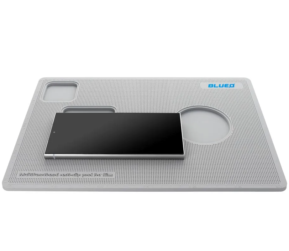 Blueo Service Mat for Protective Film Application, Gray