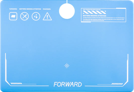 Service-Matte Forward FW-S380 für Mikroskop, Blau