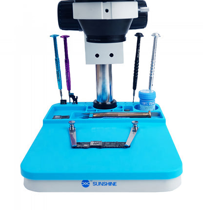 Tapis de service Relife RL-004M pour microscope série B1, bleu
