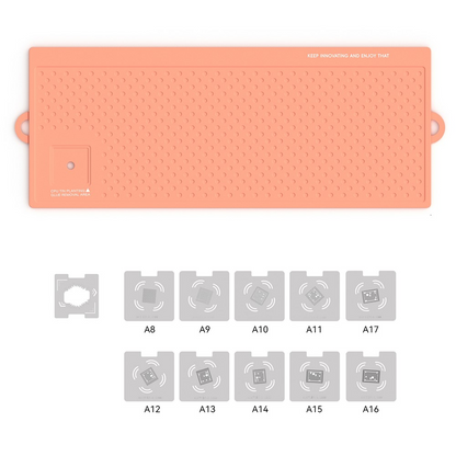 Service-Matte RF4 RF-PO32 mit BGA-Gitter (Modell A8 - A17), 50 cm x 20 cm