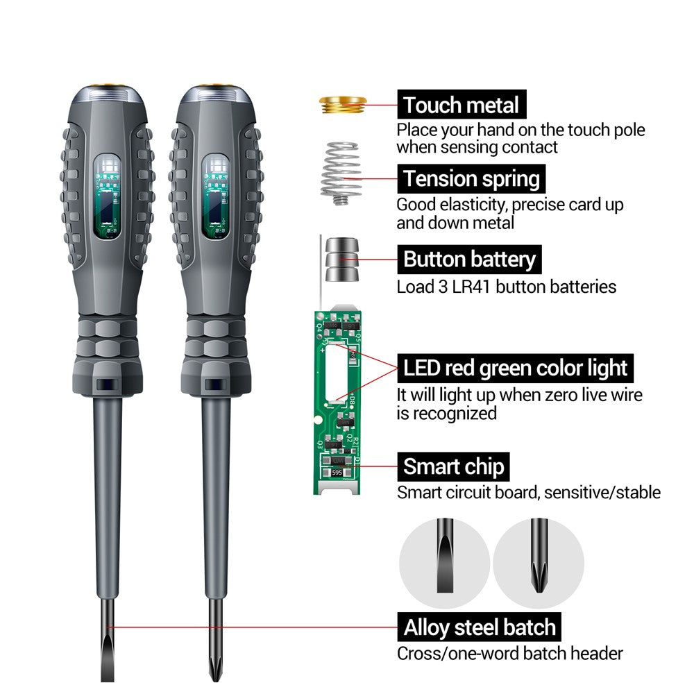 Spanningpen ANENG B05, 2in1