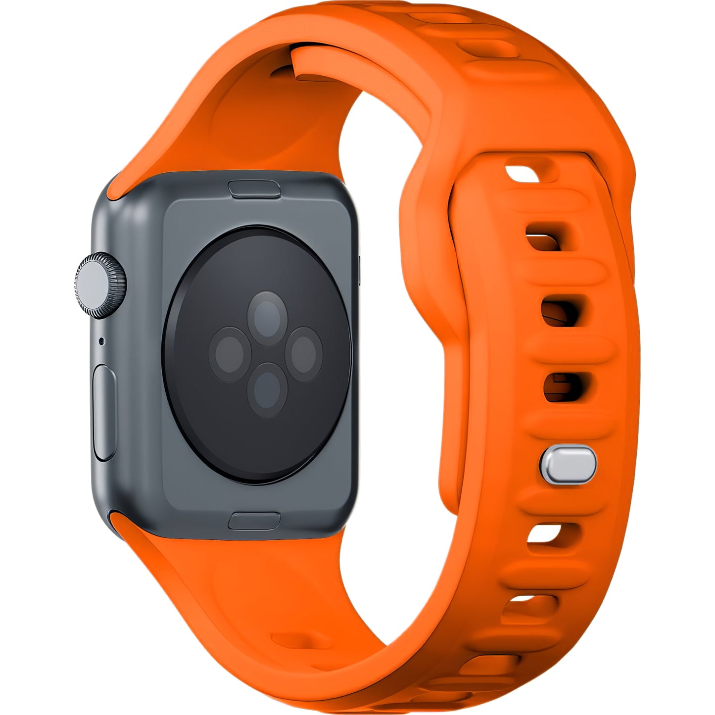 3MK Bracelet en silicone pour Apple Watch 41mm / 40mm / 38mm Series, Orange 