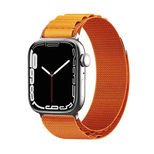 Techsuit W037 herenriem voor Apple Watch 42mm / 41mm / 40mm / 38mm Series, Oranje