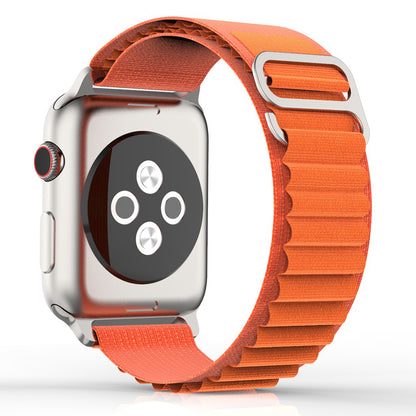 Techsuit W037 herenriem voor Apple Watch 42mm / 41mm / 40mm / 38mm Series, Oranje