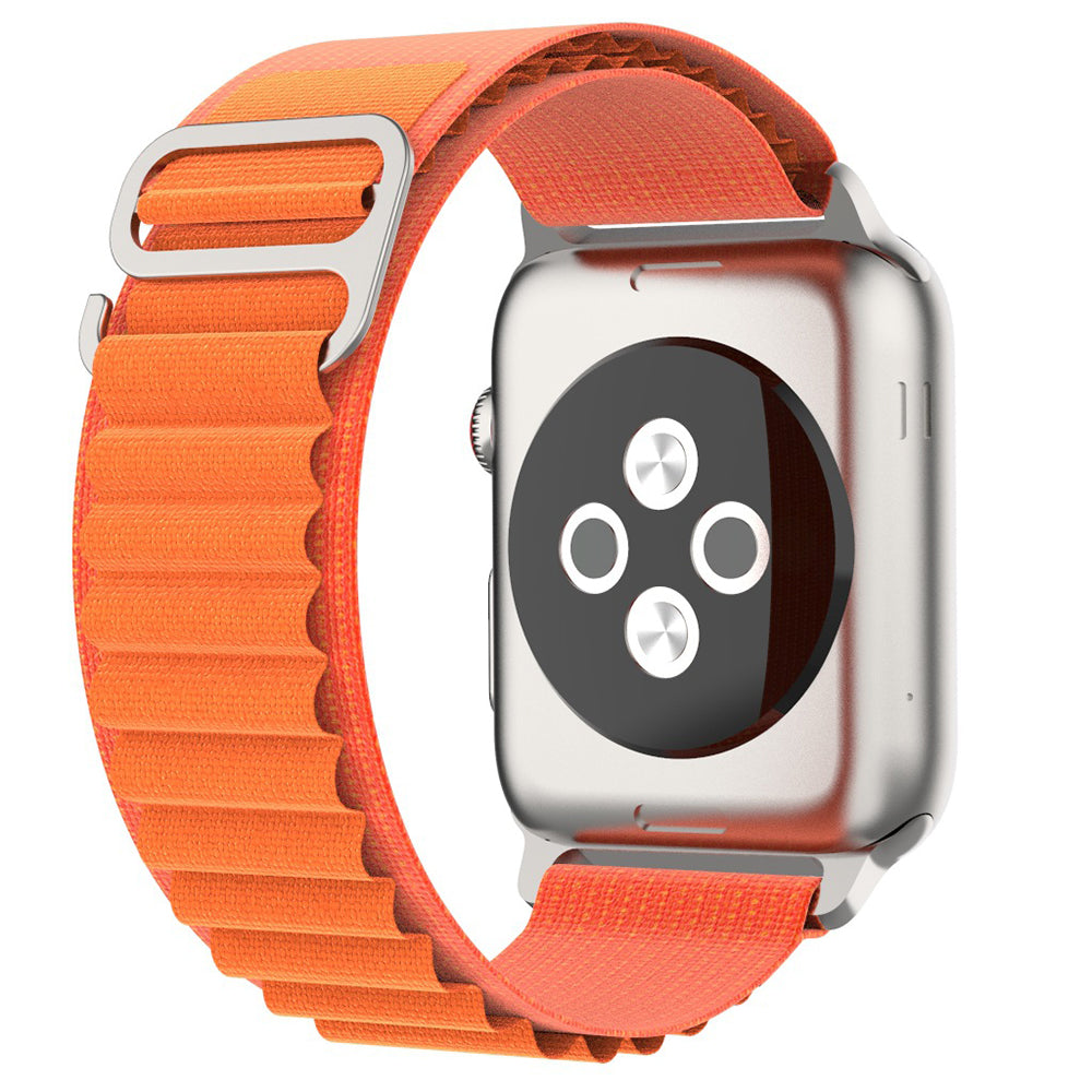 Techsuit W037 herenriem voor Apple Watch 42mm / 41mm / 40mm / 38mm Series, Oranje