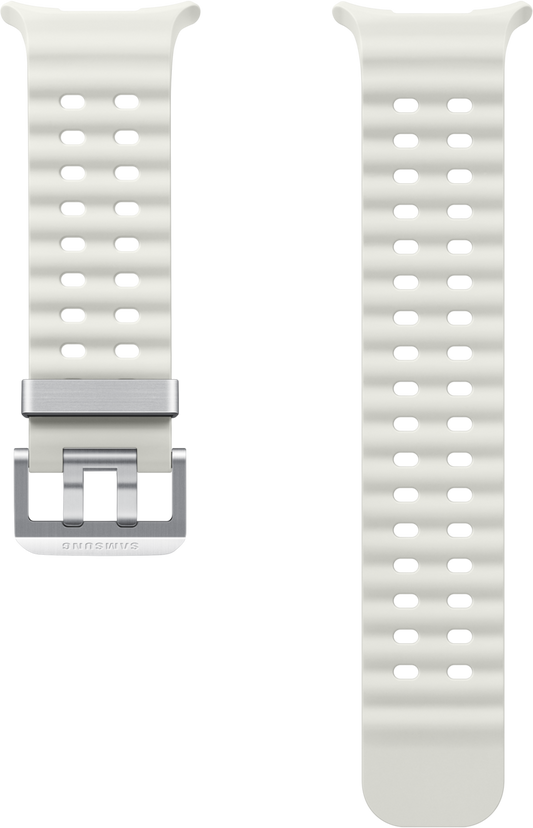 Bracelet marine pour Samsung Galaxy Watch Ultra, M/L, blanc ET-SNL70MWEGEU 