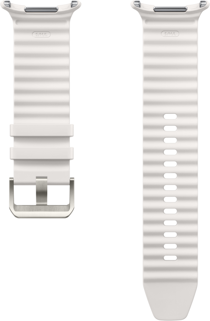 Bracelet Samsung PeakForm pour Galaxy Watch Ultra, M/L, blanc ET-SBL70MWEGEU 