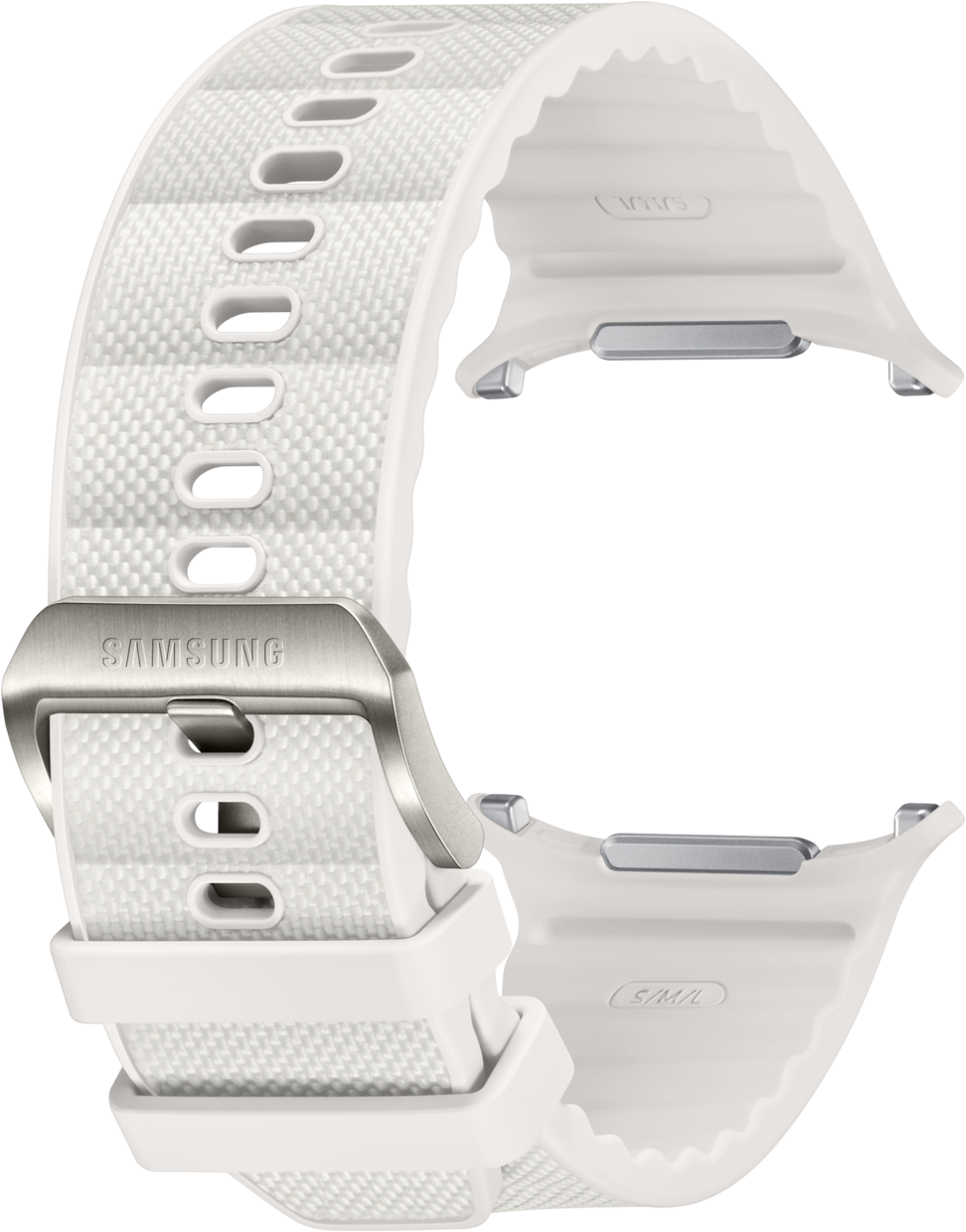 Bracelet Samsung PeakForm pour Galaxy Watch Ultra, M/L, blanc ET-SBL70MWEGEU 