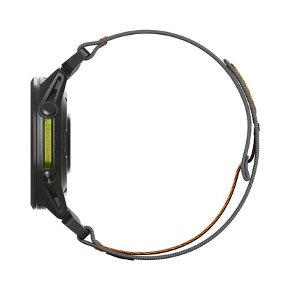 Spigen Athlex Air Armband für Garmin Watch Fenix / Forerunner / Approach Series, 22mm, Schwarz Orange AMP11426