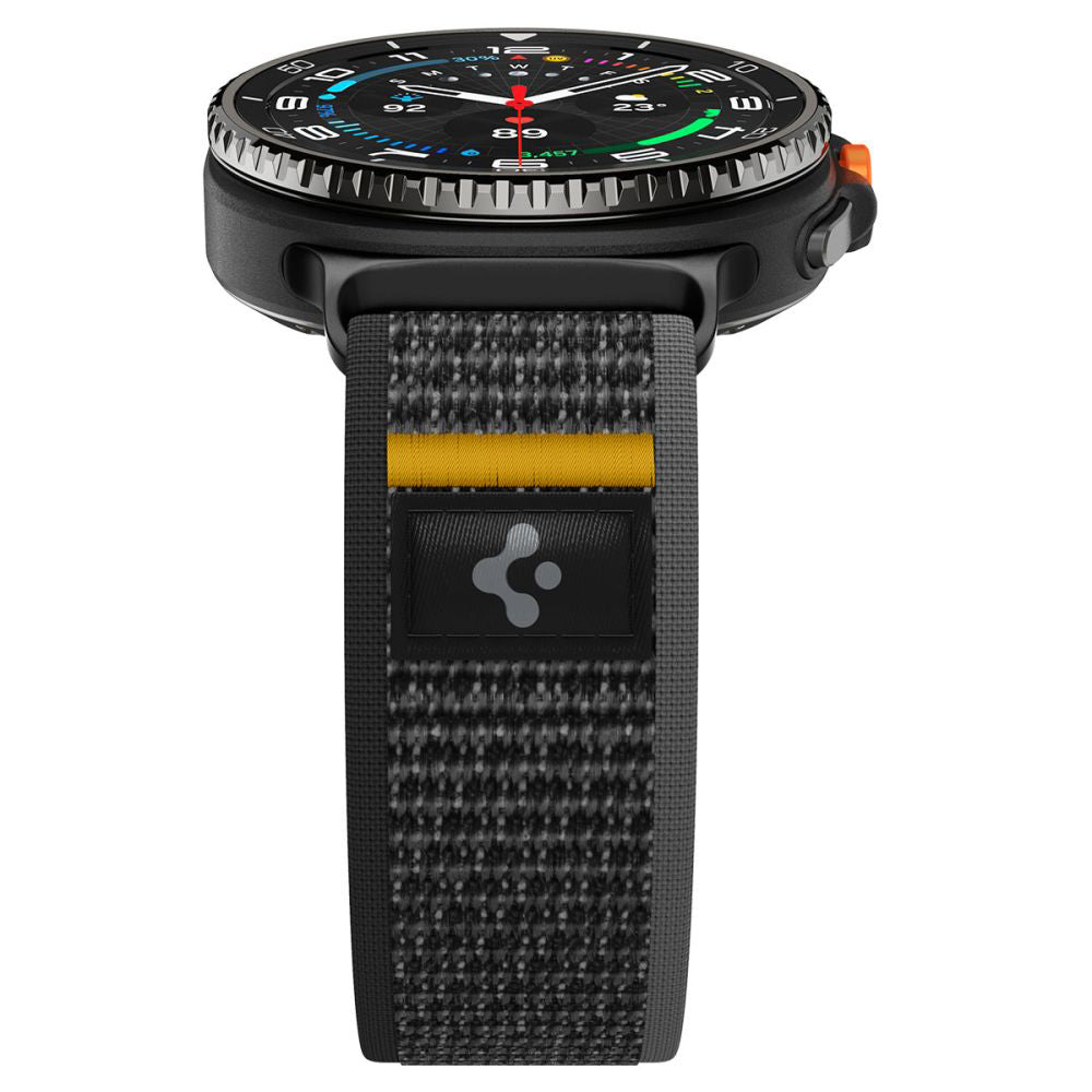 Spigen Athlex Air Armband für Samsung Galaxy Watch8 / Watch8 Classic Series, Schwarz AMP10111
