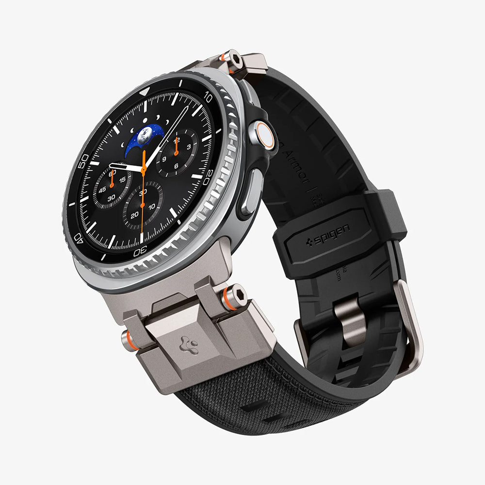 Bracelet Spigen DuraPro Armor pour Samsung Galaxy Watch9 / Watch8 / Watch8 Classic Series, Gris AMP10118