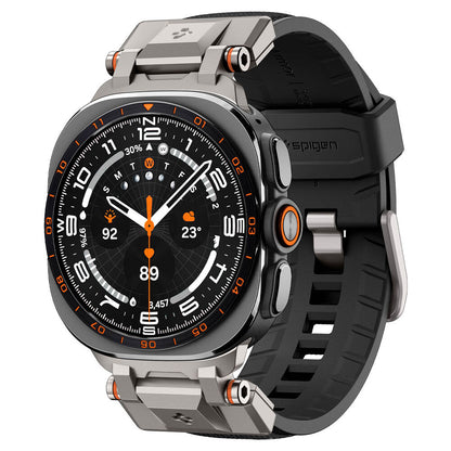 Spigen DuraPro Armor band voor Samsung Galaxy Watch Ultra Series, Zwart AMP11615