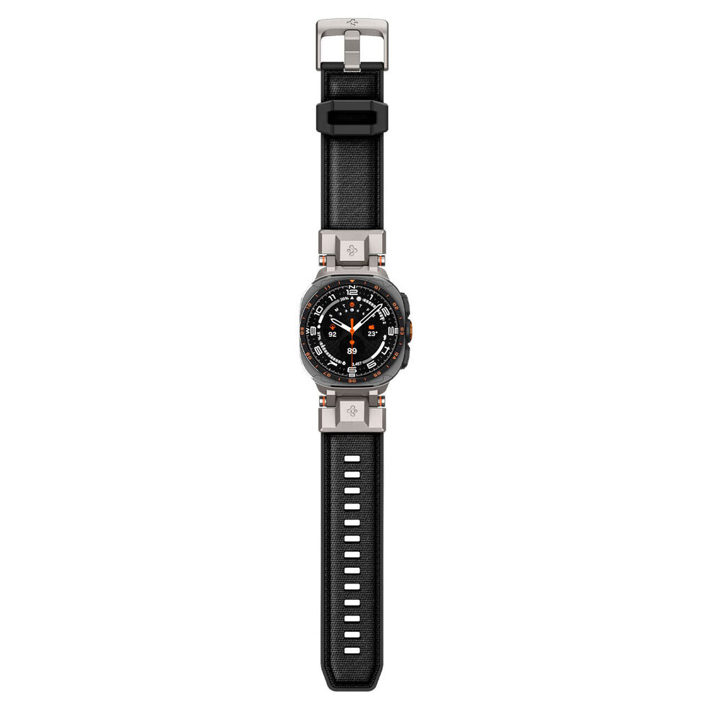 Spigen DuraPro Armor band voor Samsung Galaxy Watch Ultra Series, Zwart AMP11615