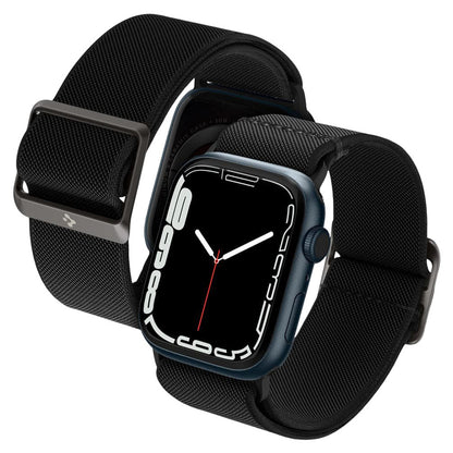 Spigen Lite Fit Armband für Apple Watch 42mm / 41mm / 40mm Series, Schwarz AMP02290