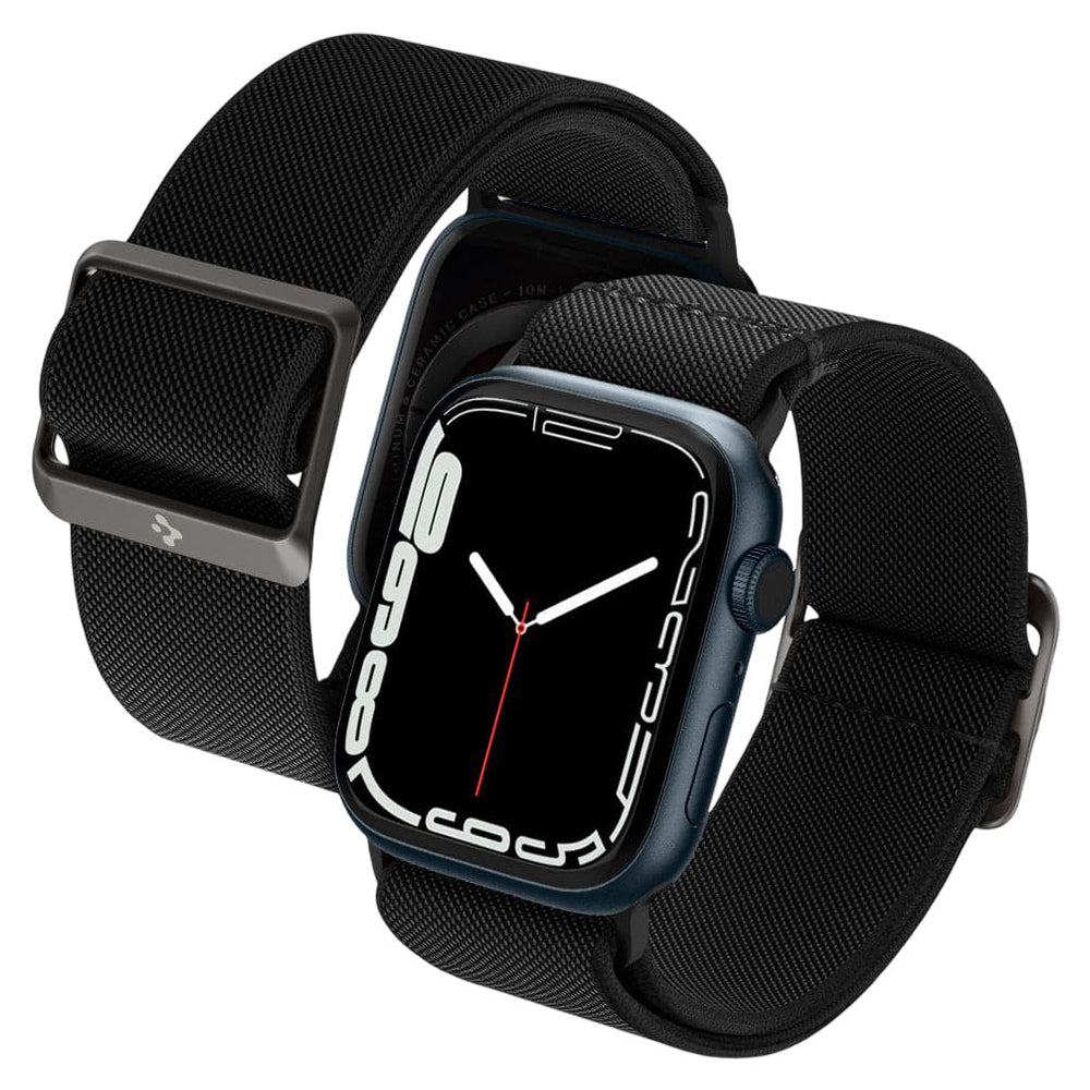 Bracelet Spigen Lite Fit pour Apple Watch 49mm / 46mm / 45mm / 44mm Series, Noir AMP02286