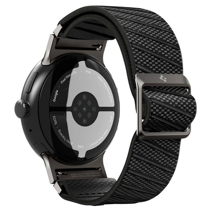 Spigen Lite Fit X band voor Google Pixel Watch 4 41mm / Watch 3 41mm / Watch 2 / Watch, Zwart AMP11420
