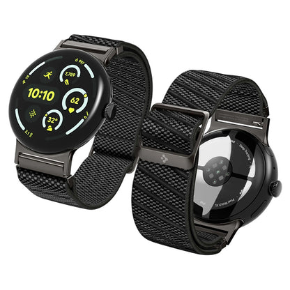 Spigen Lite Fit X band voor Google Pixel Watch 4 41mm / Watch 3 41mm / Watch 2 / Watch, Zwart AMP11420